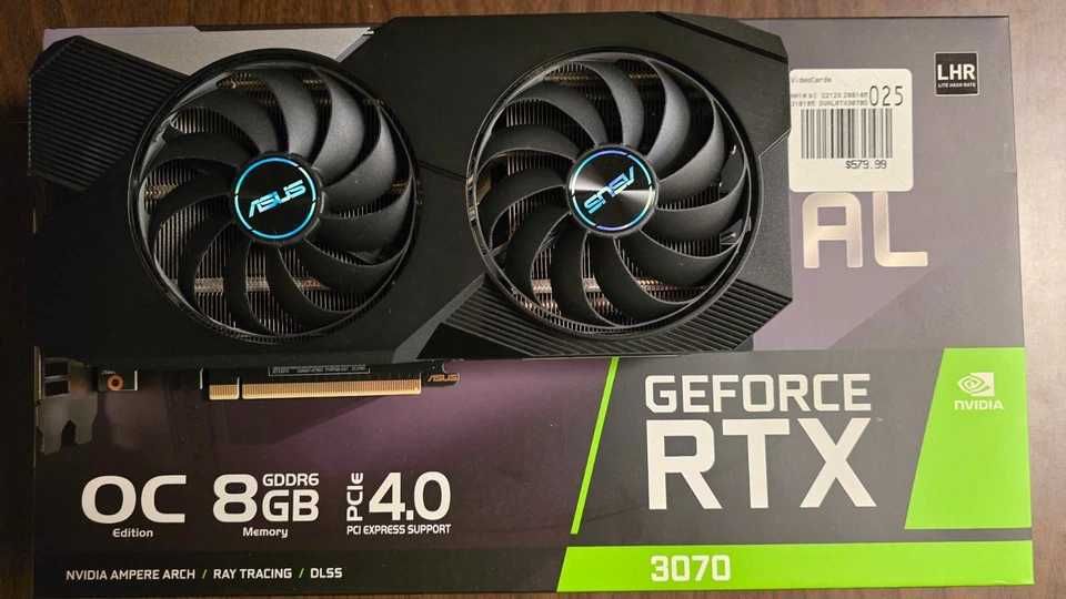 Відеокарта NVIDIA GeForce RTX 3070 8GB GDDR6