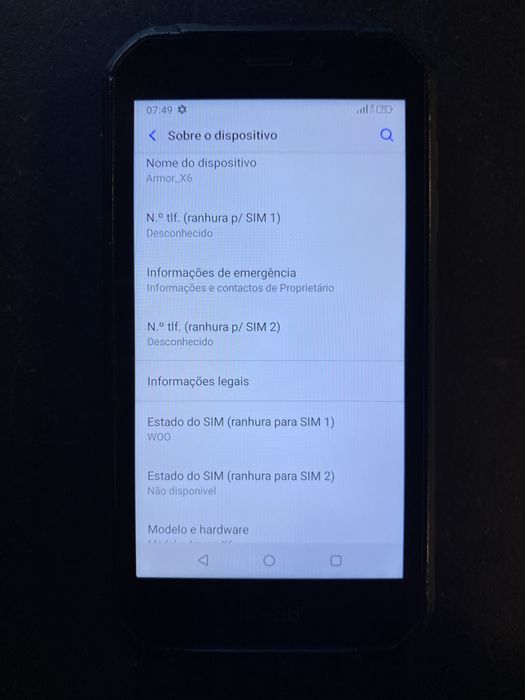 Ulefone Armor X6 Android a prova de agua e quedas neg urgent