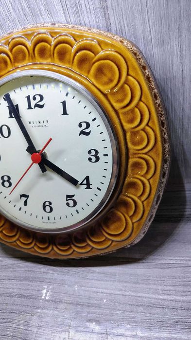 Zegar Ścienny Ceramiczny - Weimar Quartz