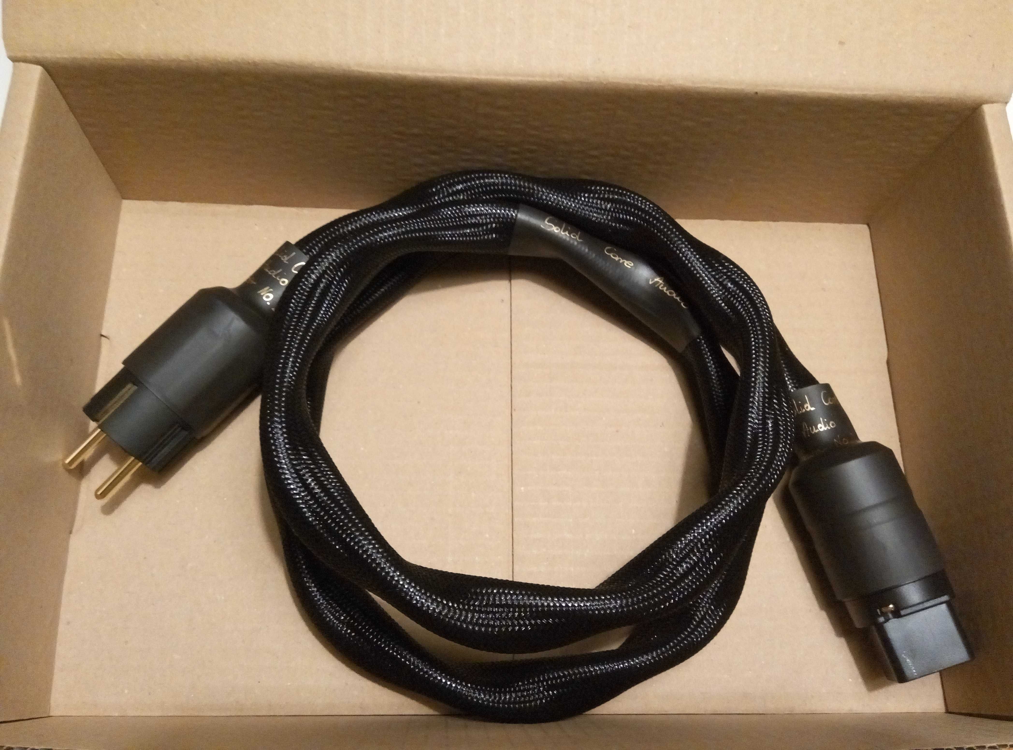 Kabel zasilający sieciowy Solid Core Audio Power No. 2 PRO wersja C19