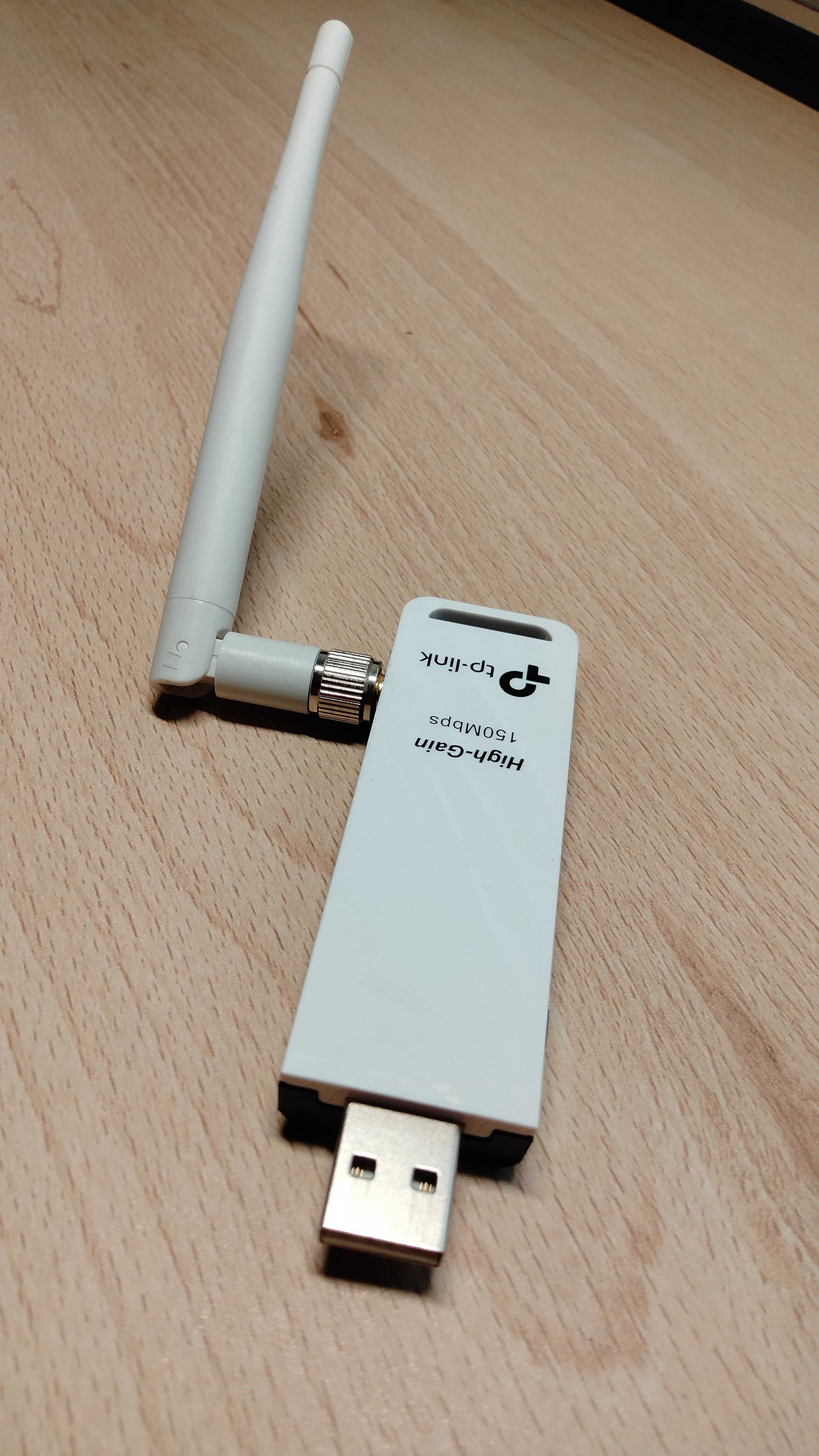 Мережева карта Wi-Fi  адаптер TP-Link TL-WN722N