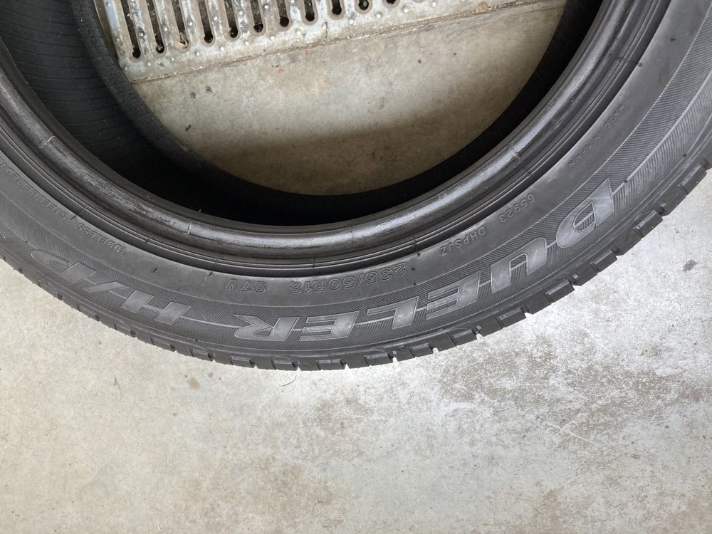 2x opony 235/50/18 bridgestone dueler h/p