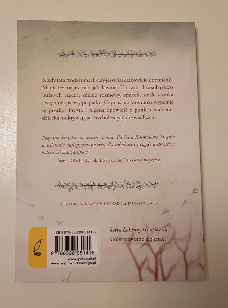 Barbara Kosmowska Dziewczynka z parku lektura I-III klasa