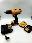 Wiertarko-wkrętarka DeWalt DCD771 + 3x bateria / Ładowarka / Walizka