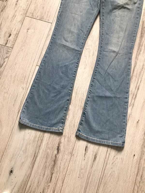 Levi's flare vintage wysoki stan dźinsy jeansy dzwony szerokie damskie