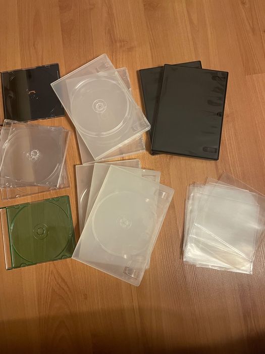 DVD R / CD R / CD RW virgens + CAPAS