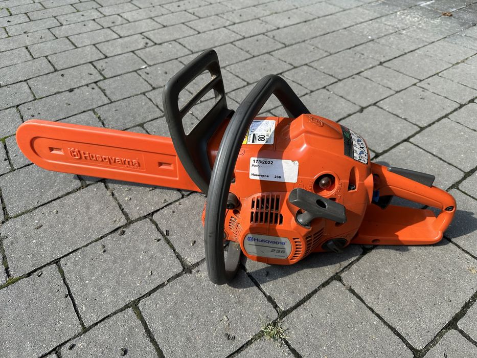 Piła Husqvarna 236 – Stan BDB, Nowy łancuch, Pierwszy Właściciel