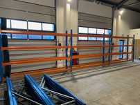 Regały regal magazynowe przemysłowe POD OPONY H=270cm magazyn hala