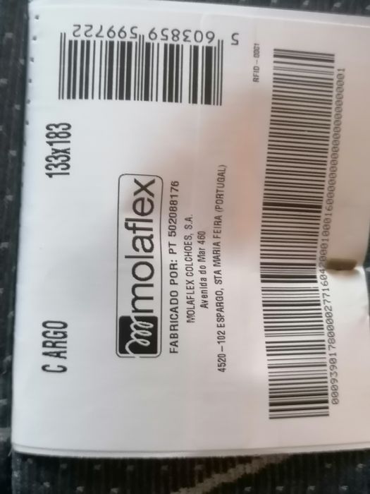 Colchão Molaflex novo