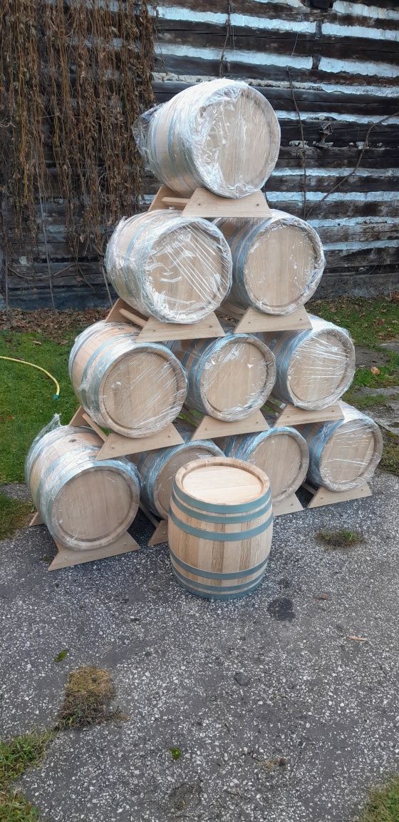 Beczki dębowe węgierskie 225l barrique beczka dębowa nowa