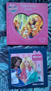 Barbie -2 książeczki barbie projektantka i barbie tajemniczy skarb