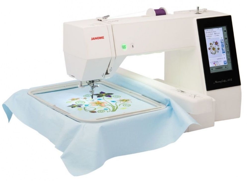 Вишивальна машина JANOME MEMORY CRAFT 500E