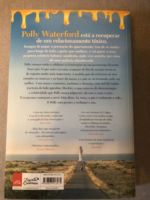 Livro Pao, mel e amor de Jenny Colgan - novo