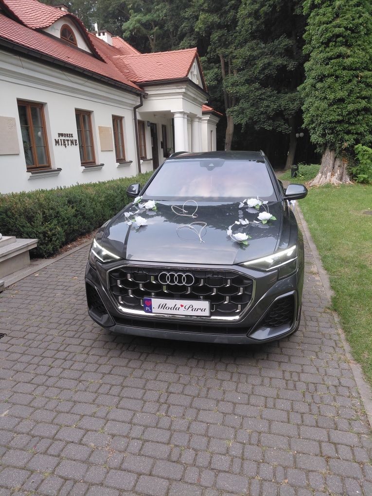 Audi Q8 nowe - zawiozę do ślubu
