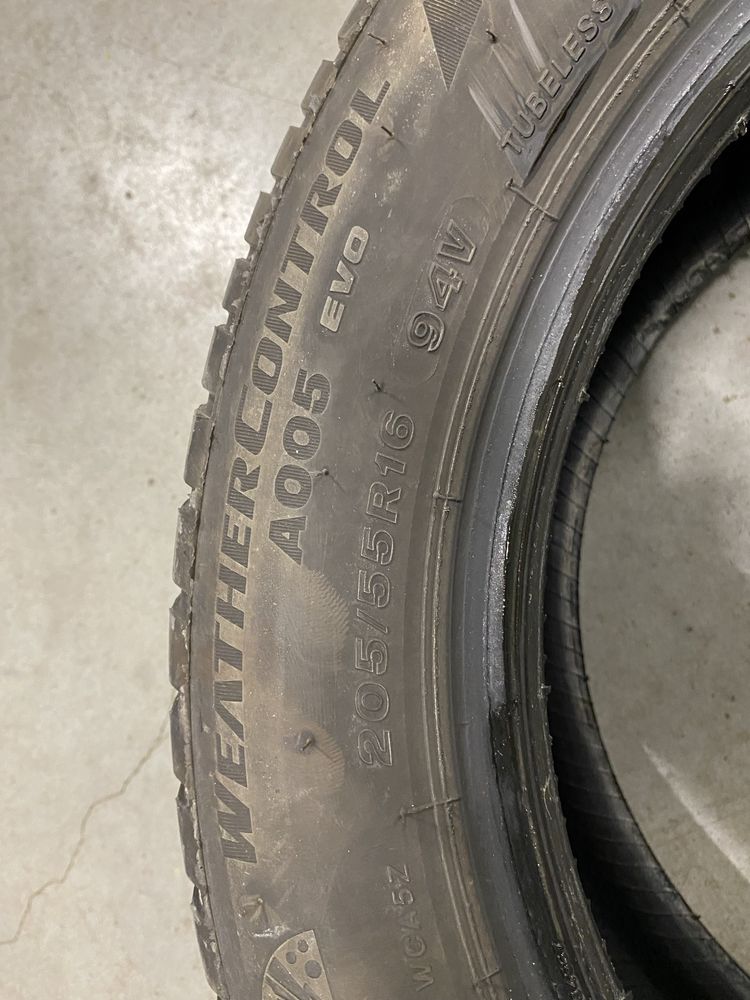 Opona całoroczna Bridgestone Weather Control A005 EVO 205/55R16