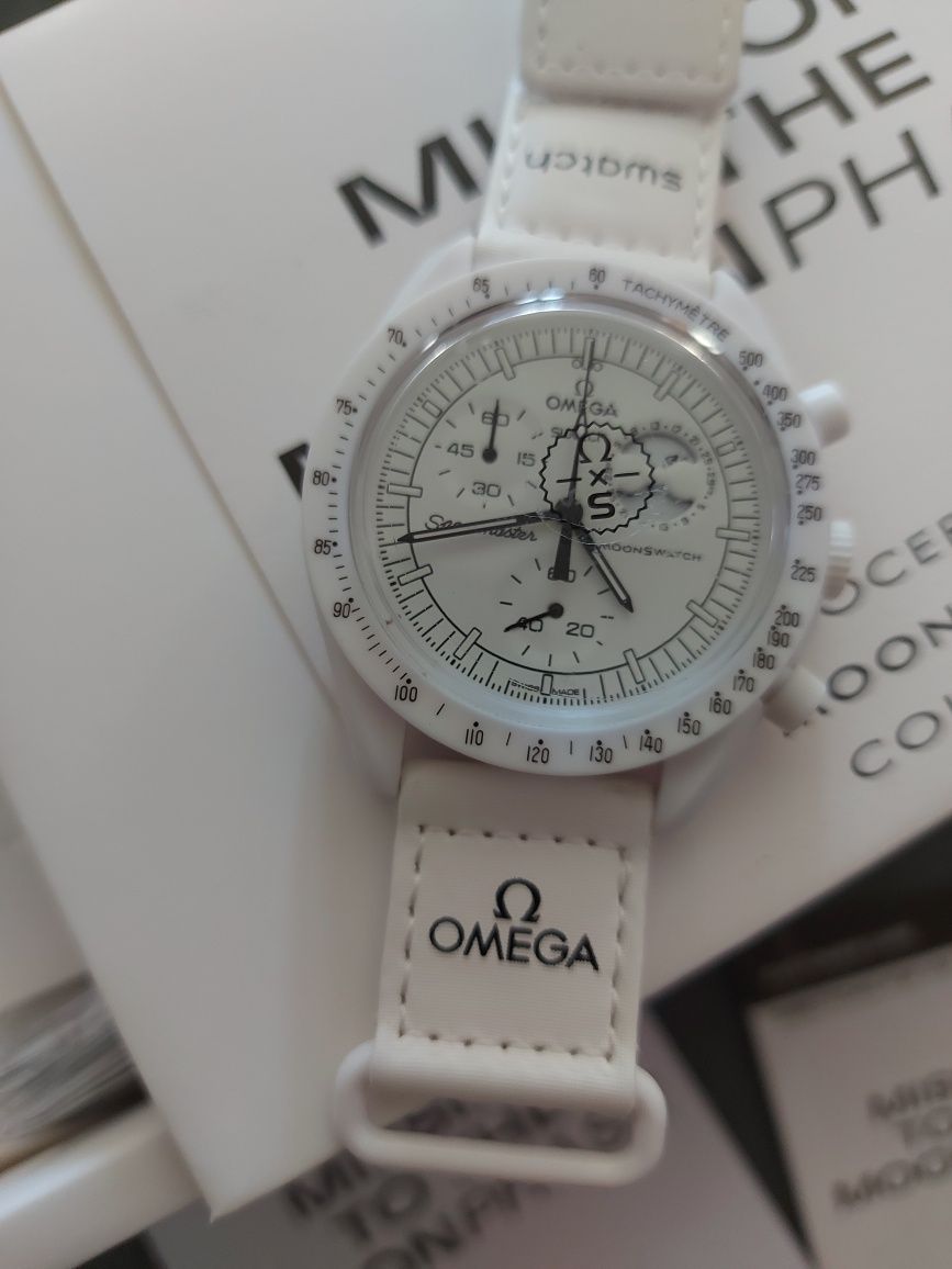 Swatch omega moonphase