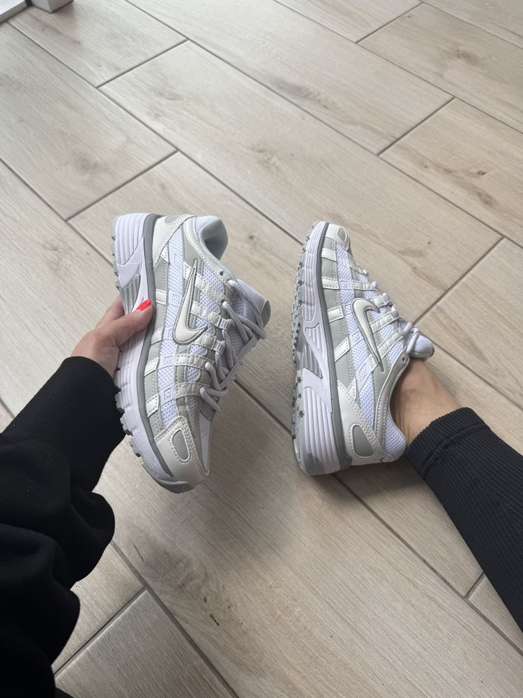 Nike P-6000 White/Light Grey