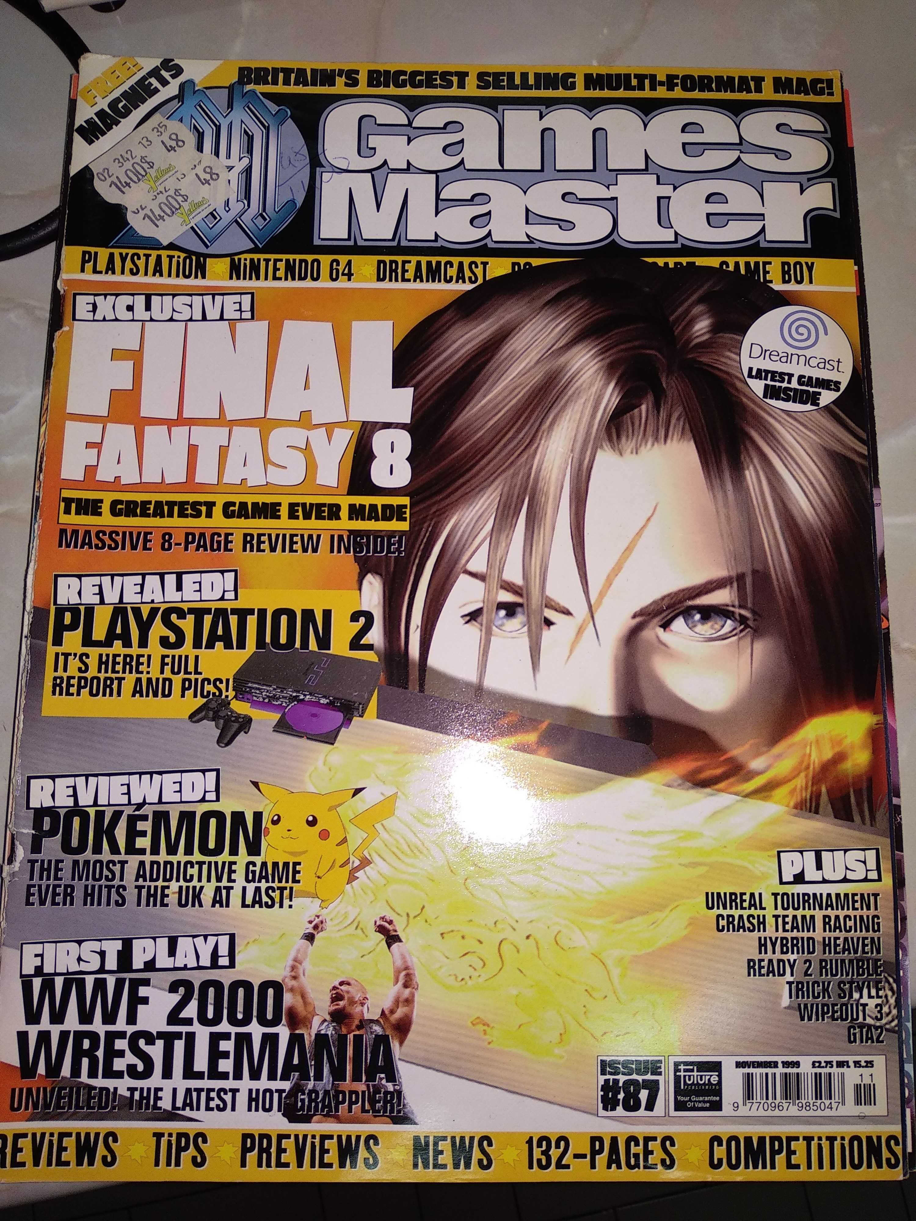 GamesMaster Issue #87 November 1999 Magazine Revista Videojogos UK