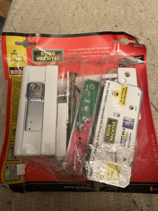 Zabezpieczenie okienne  przed dziecmi Burg Wachter