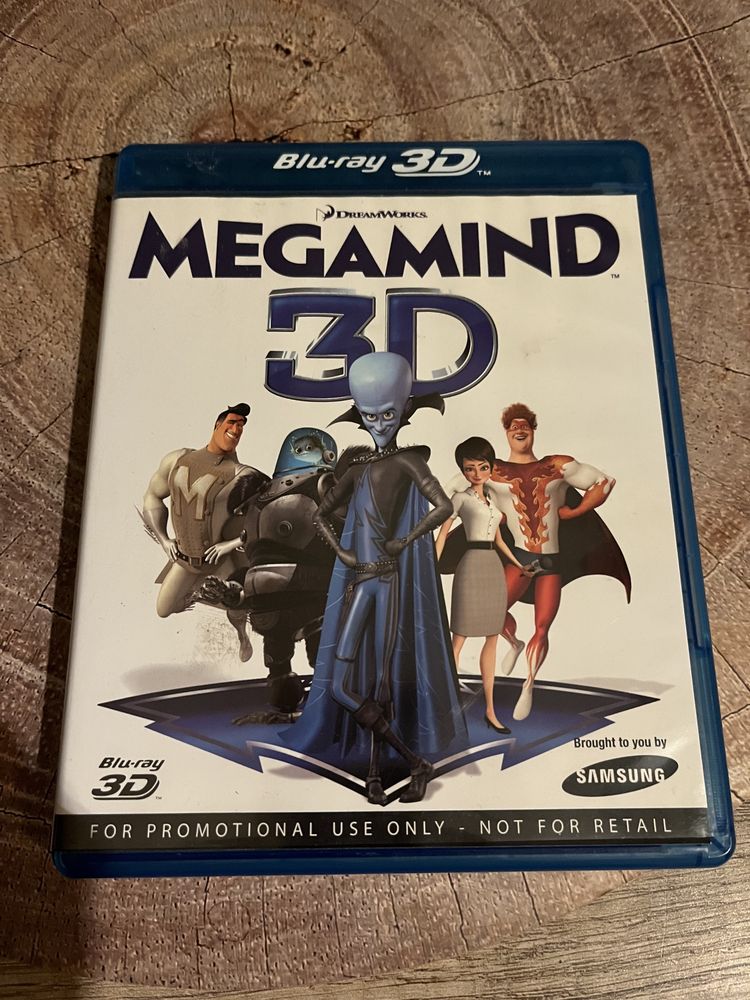 Megamind 3d  blu ray film wsparcie zbiórki