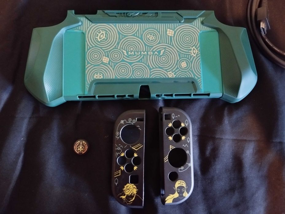 Nintendo Switch OLED Zelda + Capa Zelda