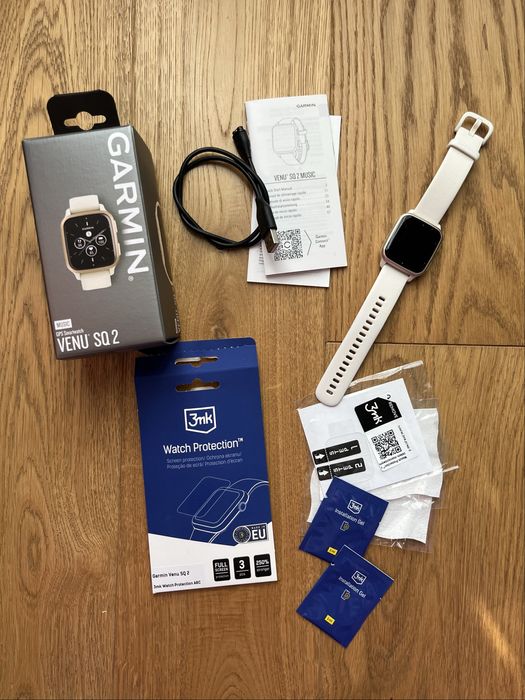 Garmin Venu Sq 2 - Music Edition (brzoskwiniowo-złoty)