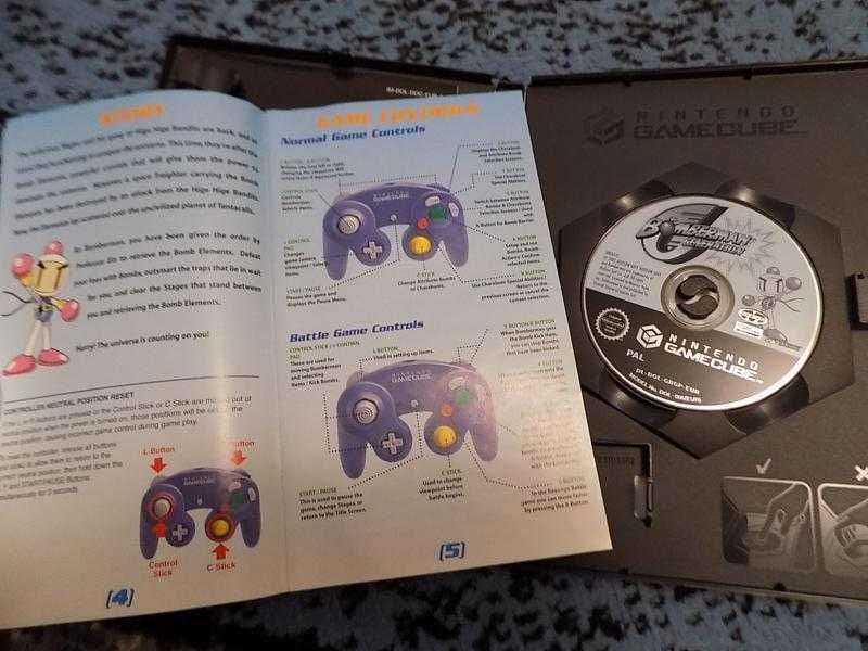Bomberman Generation - gra multiplayer Nintendo GameCube GCN Game Cube