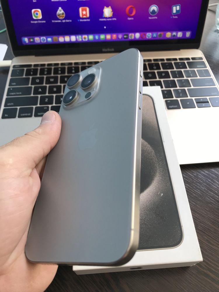 Iphone 15 Pro Max 1Tb 1024Mb Natural Titanium Ідеальний
