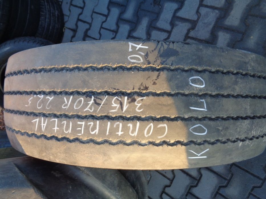 Koło ciężarowe kompletne , opony 315/70R22.5 Continental *S