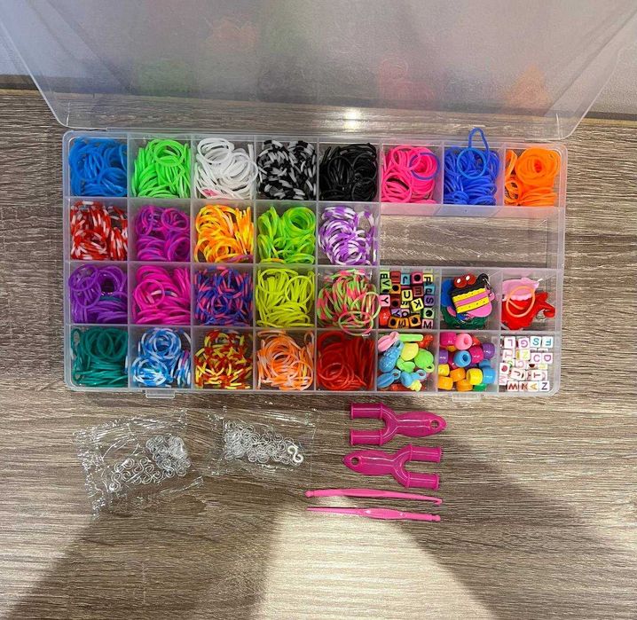 Gumki Do Robienia Bransoletek Zestaw DIY