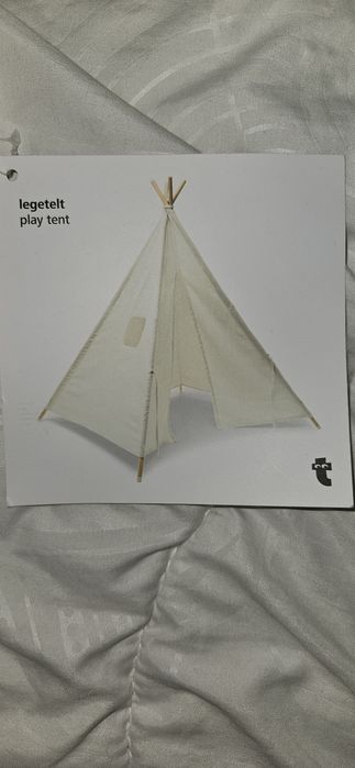Namiot tipi bez pałąków