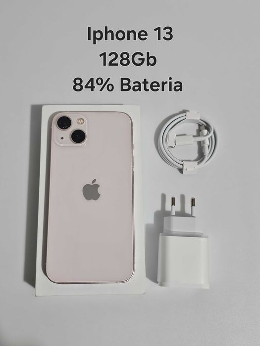 Iphone 13 128Gb. 84% Bateria. Excelente.  Como novo.
