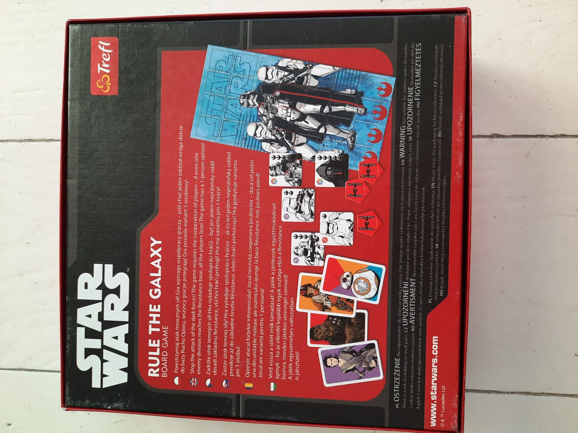 Gra planszowa Star Wars rule the galaxy Trefl 6+ Disney