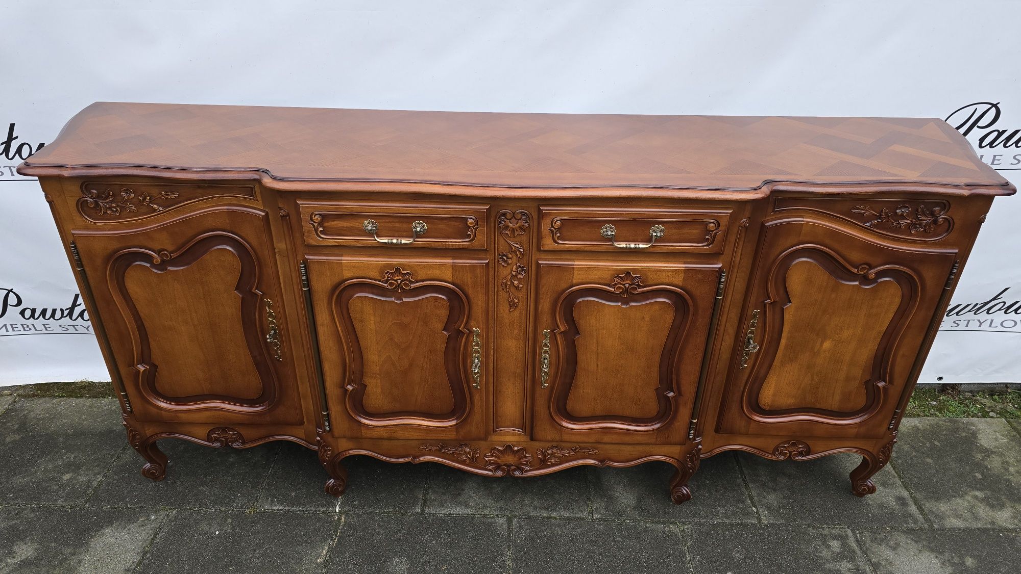 Komoda stylowa Ludwik Chippendale