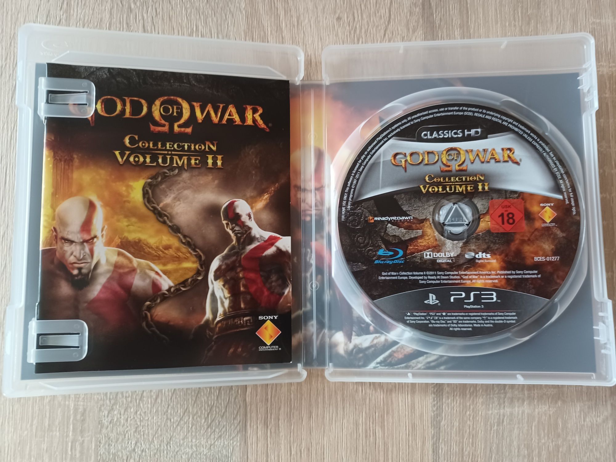 Gra na PS3 God of War Collection Volume II Classics HD 3xPL idealny
