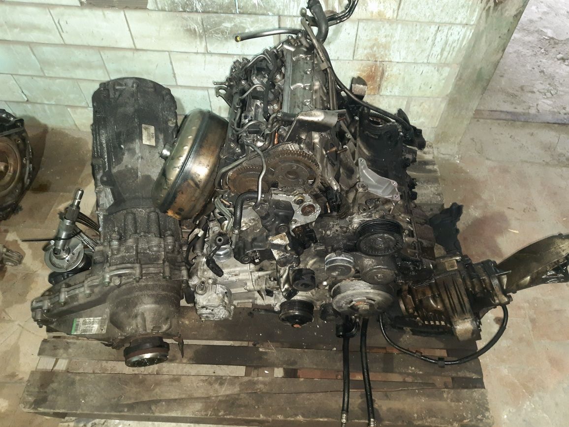 Мотор Mercedes OM642 по запчастям, коробка ML 3.0 CDI