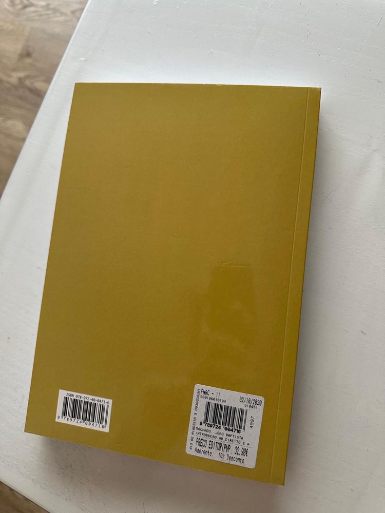 Livro Introdução ao Direito e ao Discurso Legitimador
