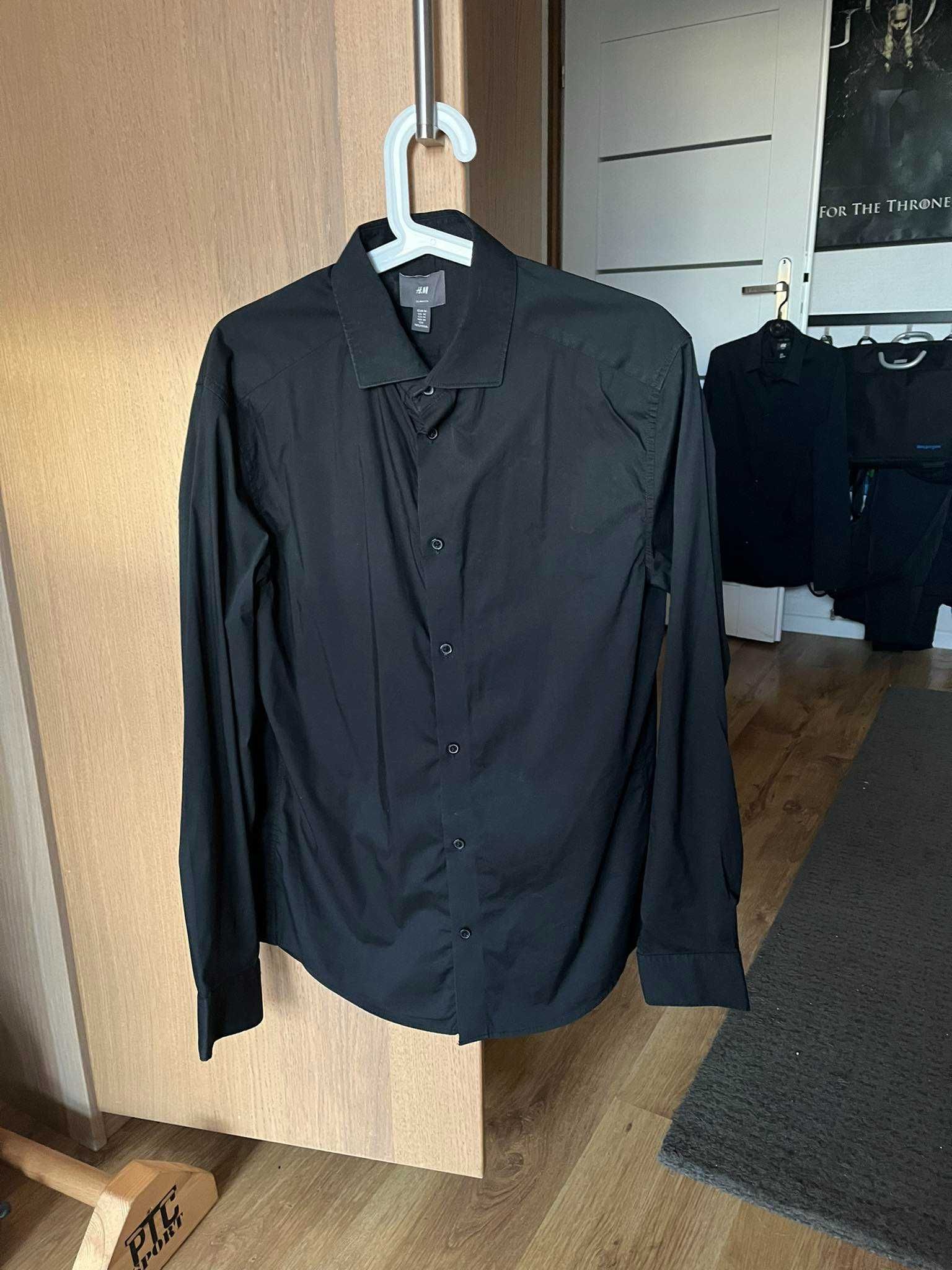 Czarna koszula - Rozmiar M - H&M