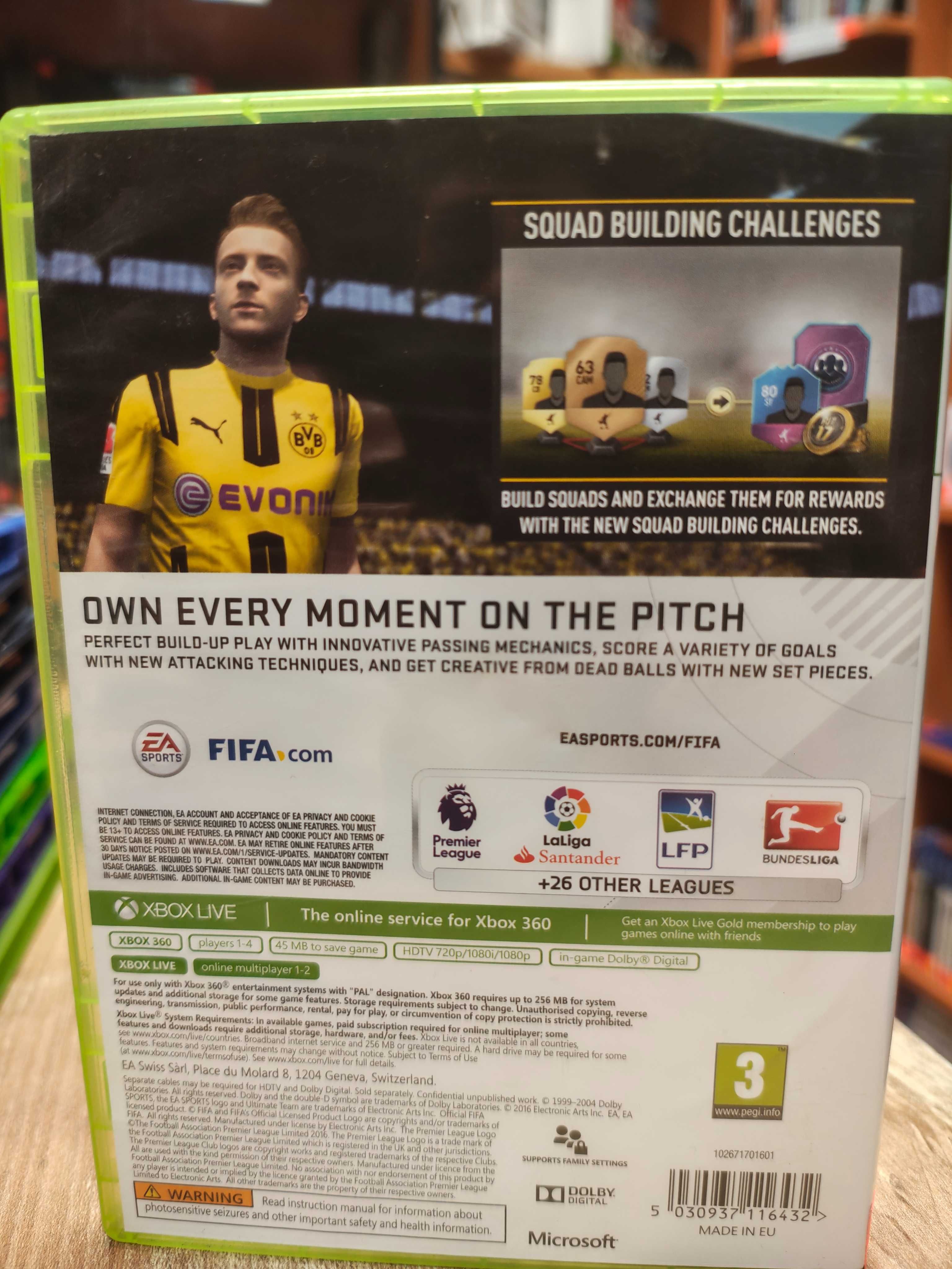 FIFA 17 XBOX 360, Wysyłka Wymiana