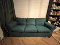 Sofa 3 osobowa Ikea EKTORP zielona