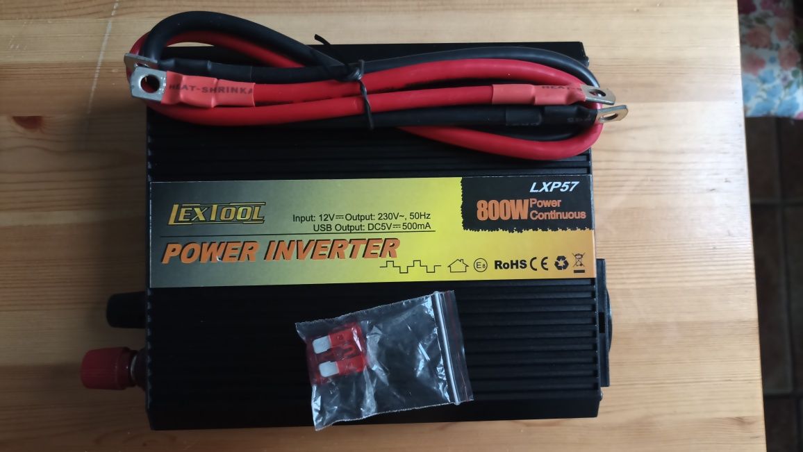 Przetwornica 12V 800w/1600w