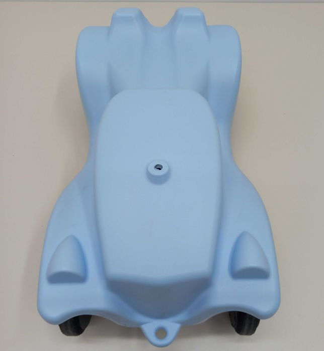 BIG Jeździk Bobby Car Classic z klaksonem niebieski dmuchawce BC13