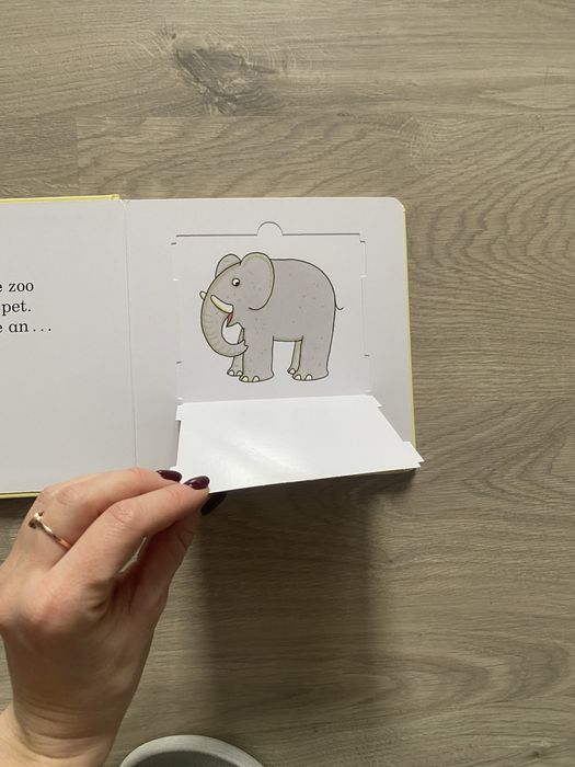 Книга зоопарк з віконцями на англ мові