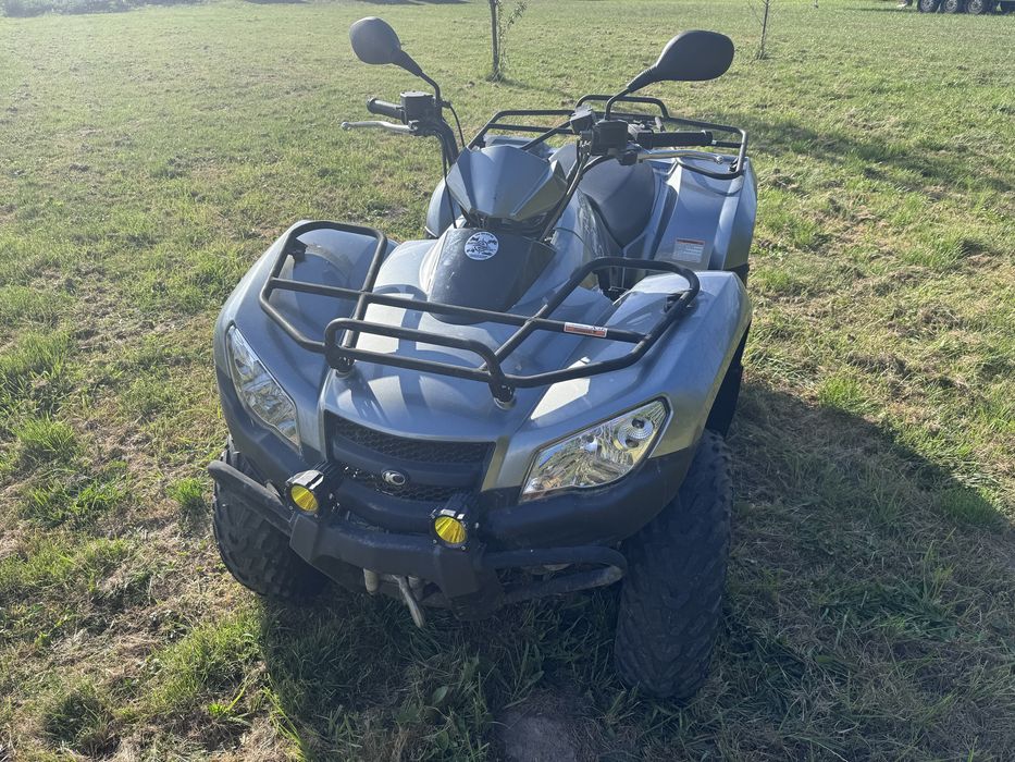 Super Quad Kymco MXU 465i 4x4 pług faktura VAT