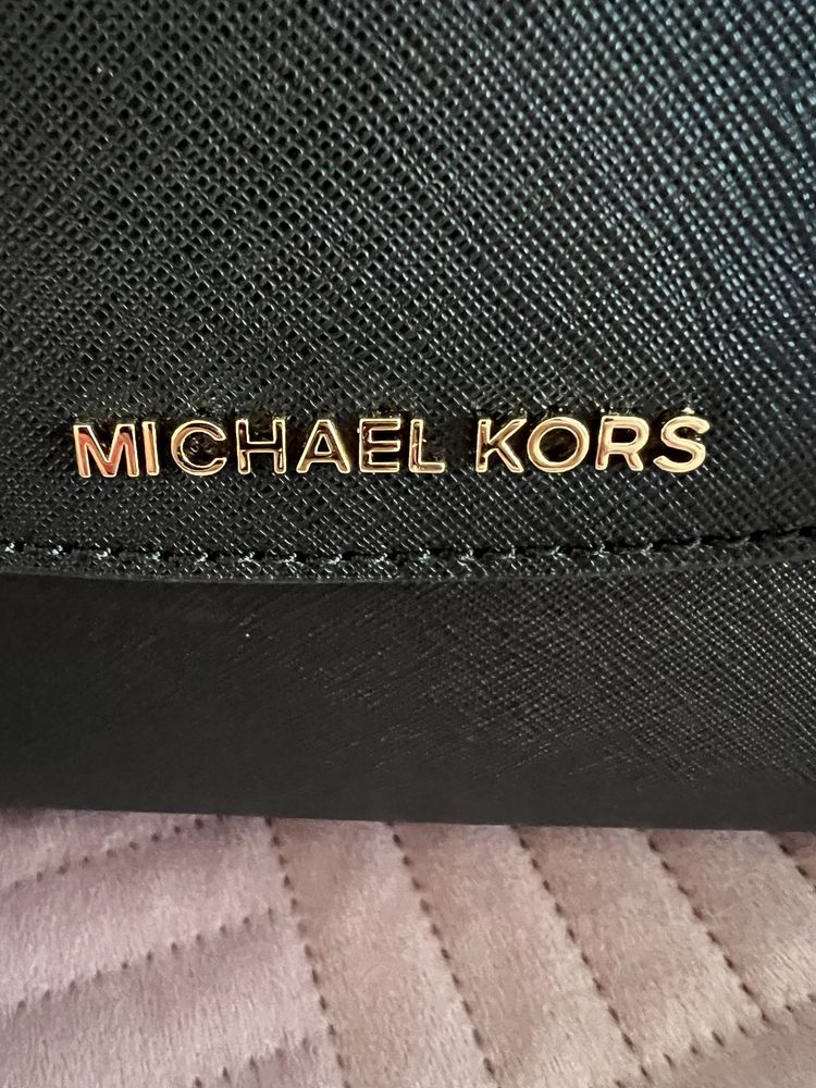 Nowa oryginalna czarna torebka Michael Kors