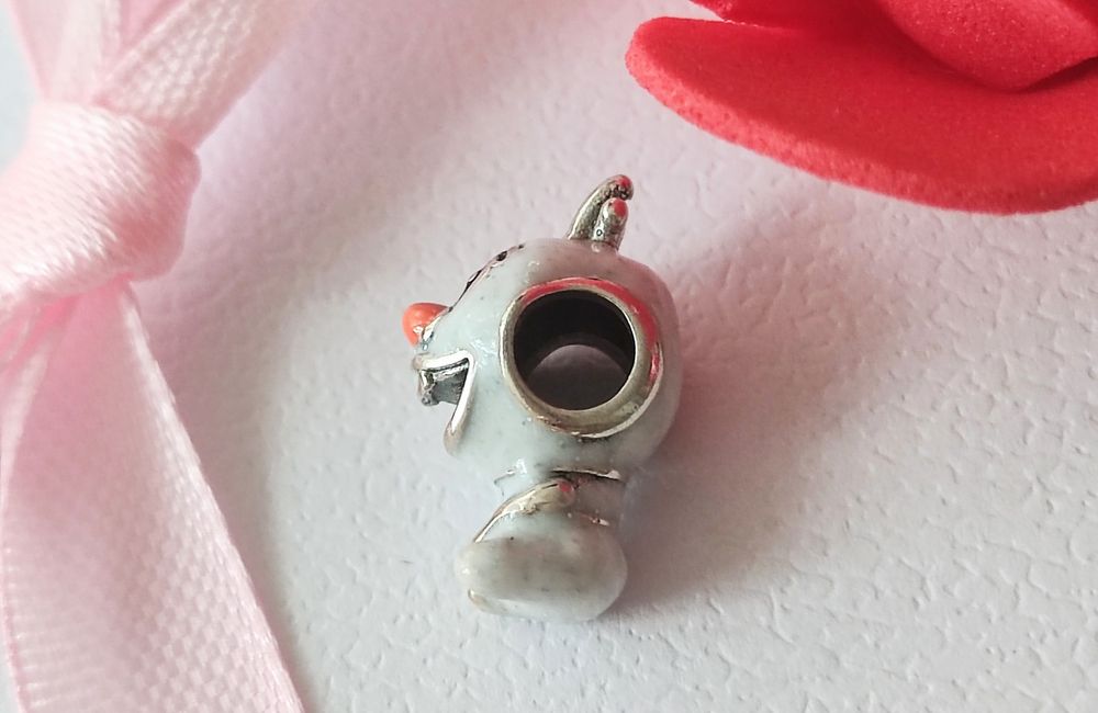 Charm's Kraina Lodu bałwanek Olaf Frozen S925