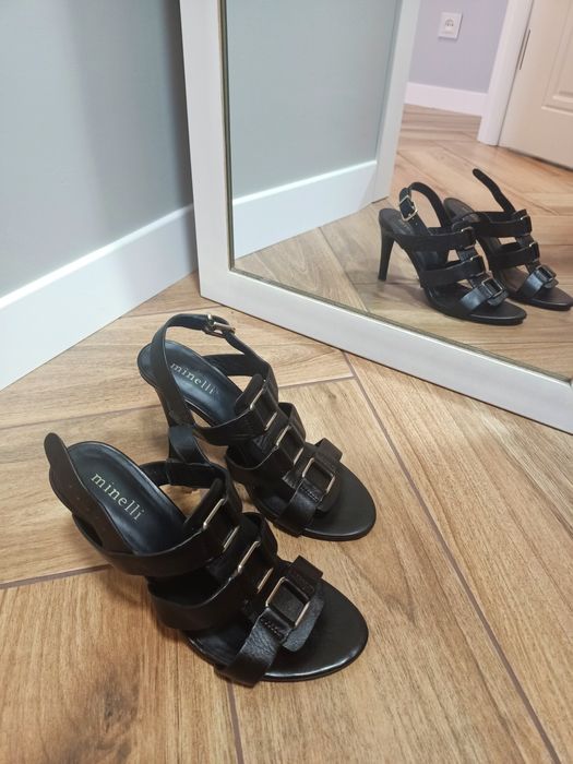 Італійські босоніжки Minelli (шкіра)