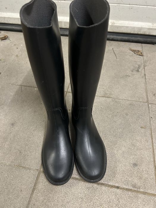 Sztyblety wysokie Essensole gumowe buty do jazdy konnej r 34