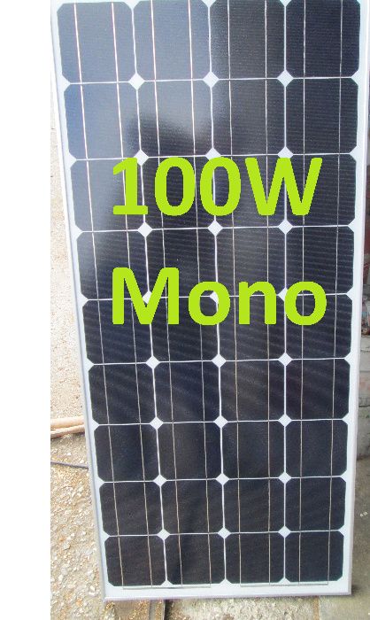 Painel solar fotovoltaico de 100W 130W 150W 165W 80W 50W