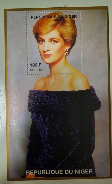 20 Selos Princesa Diana